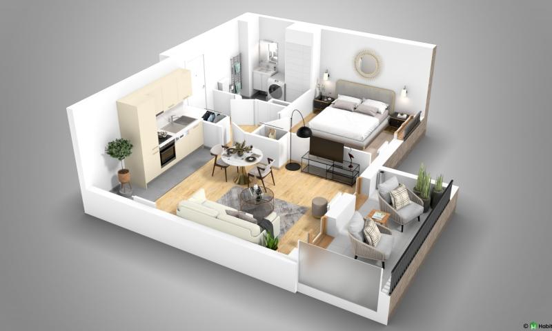 Photo 1, Appartement 2 pièce(s)